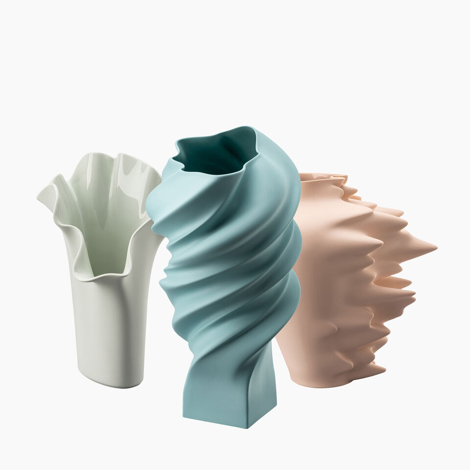 Rosenthal Design Vases+ on white background