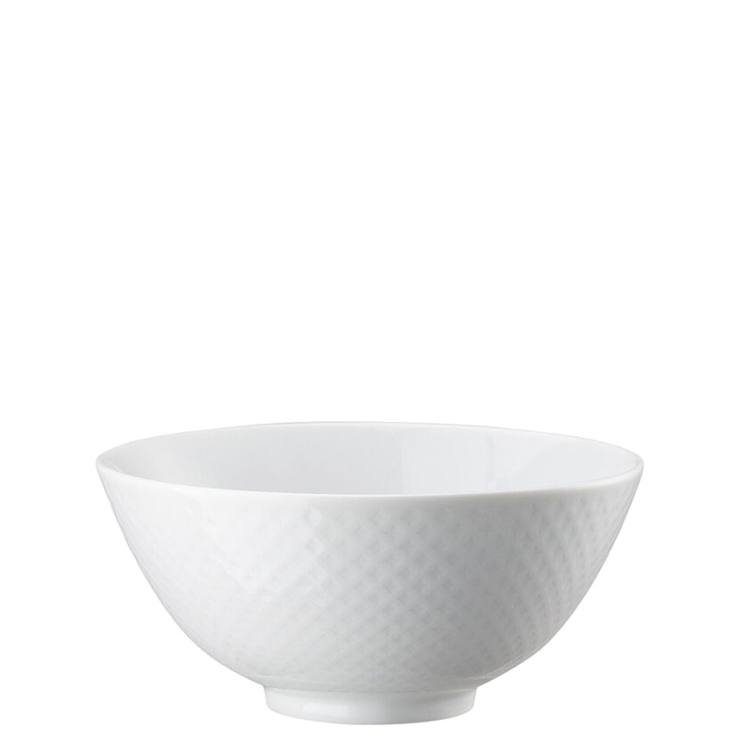 Rosenthal Serving Bowl from Junto Collection  filled with Salad on a wooden tray