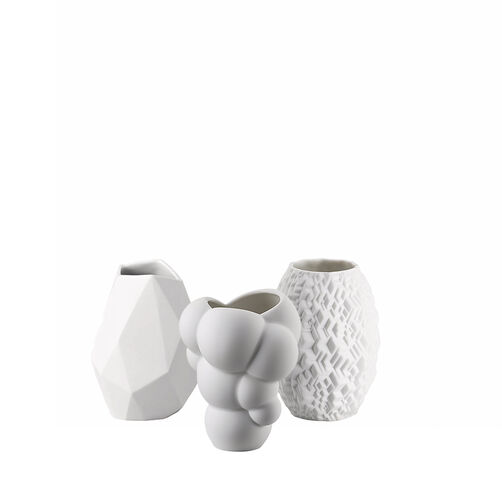 White Rosenthal Mini Vases