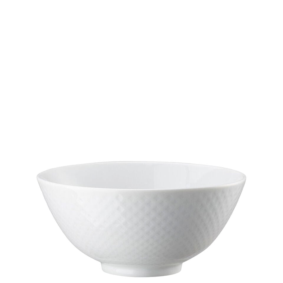  Rosenthal Moon White cereal bowl on white background.