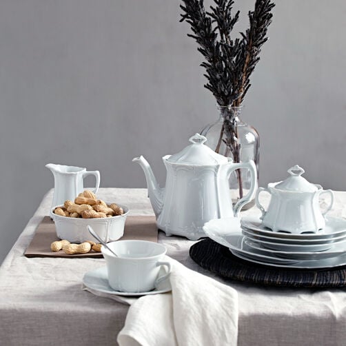Hutschenreuther dinnerware Hutschenreuther Baronesse White collection