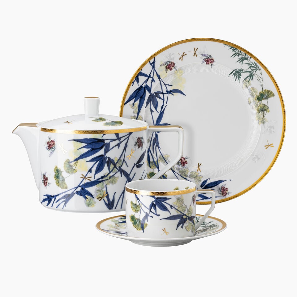 Rosenthal Heritage Turandot porcelain with Orient-inspired decoration and refined craftsmanship.