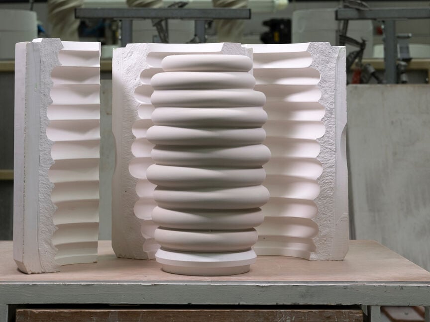 Production of Rosenthal china items