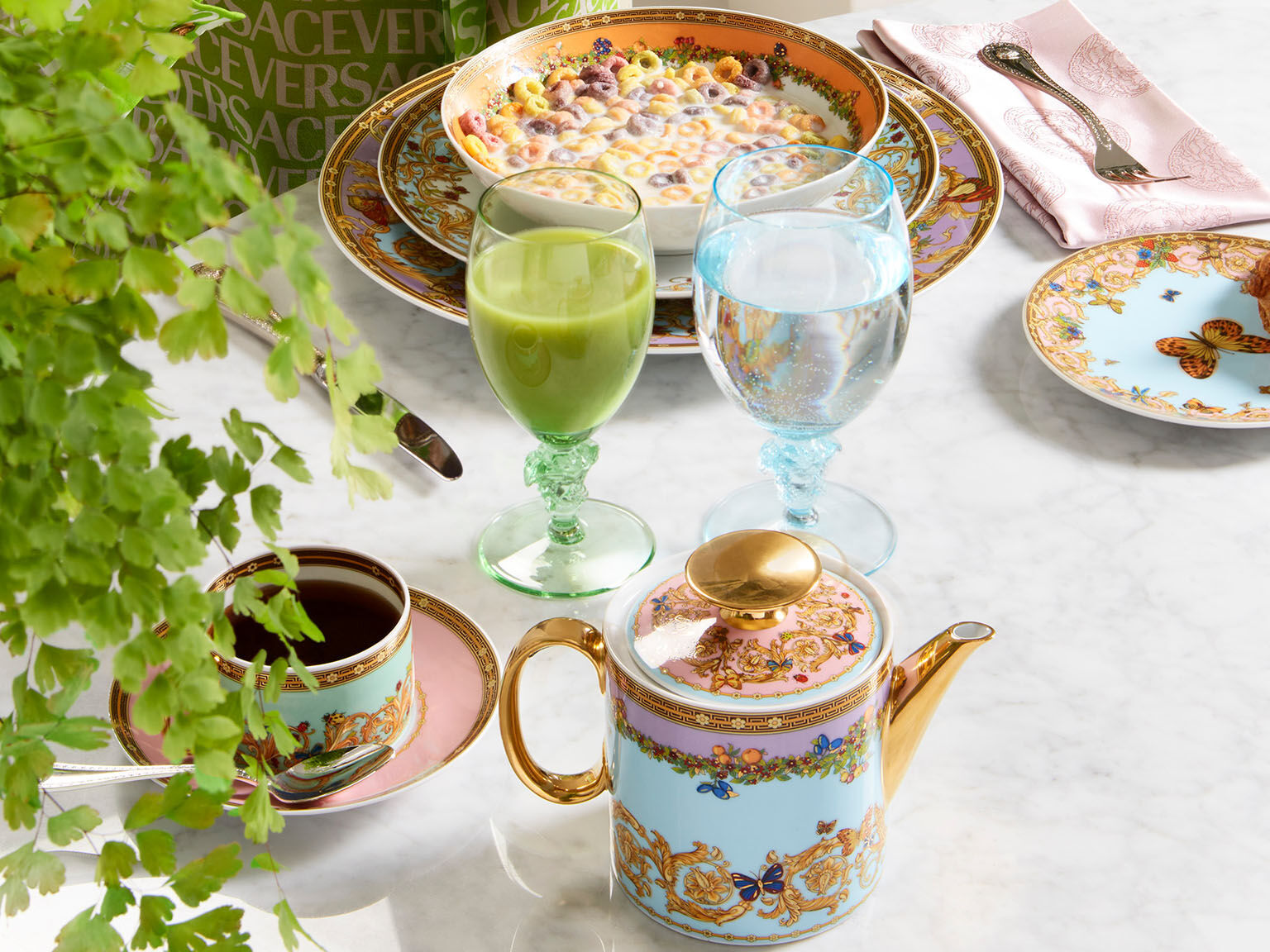 Versace Dinnerware Collection Butterfly Garden Rosenthal Shop