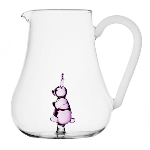 Jug with rabbit