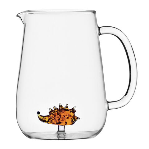 Jug with hedgehog