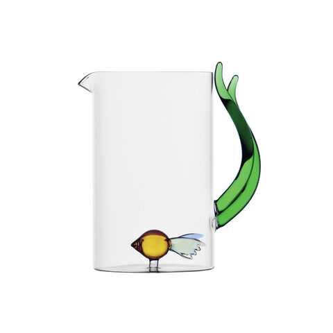 Jug with fish and seagrass