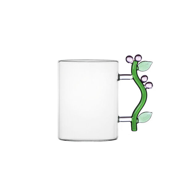 Mug with pink flower image number 0