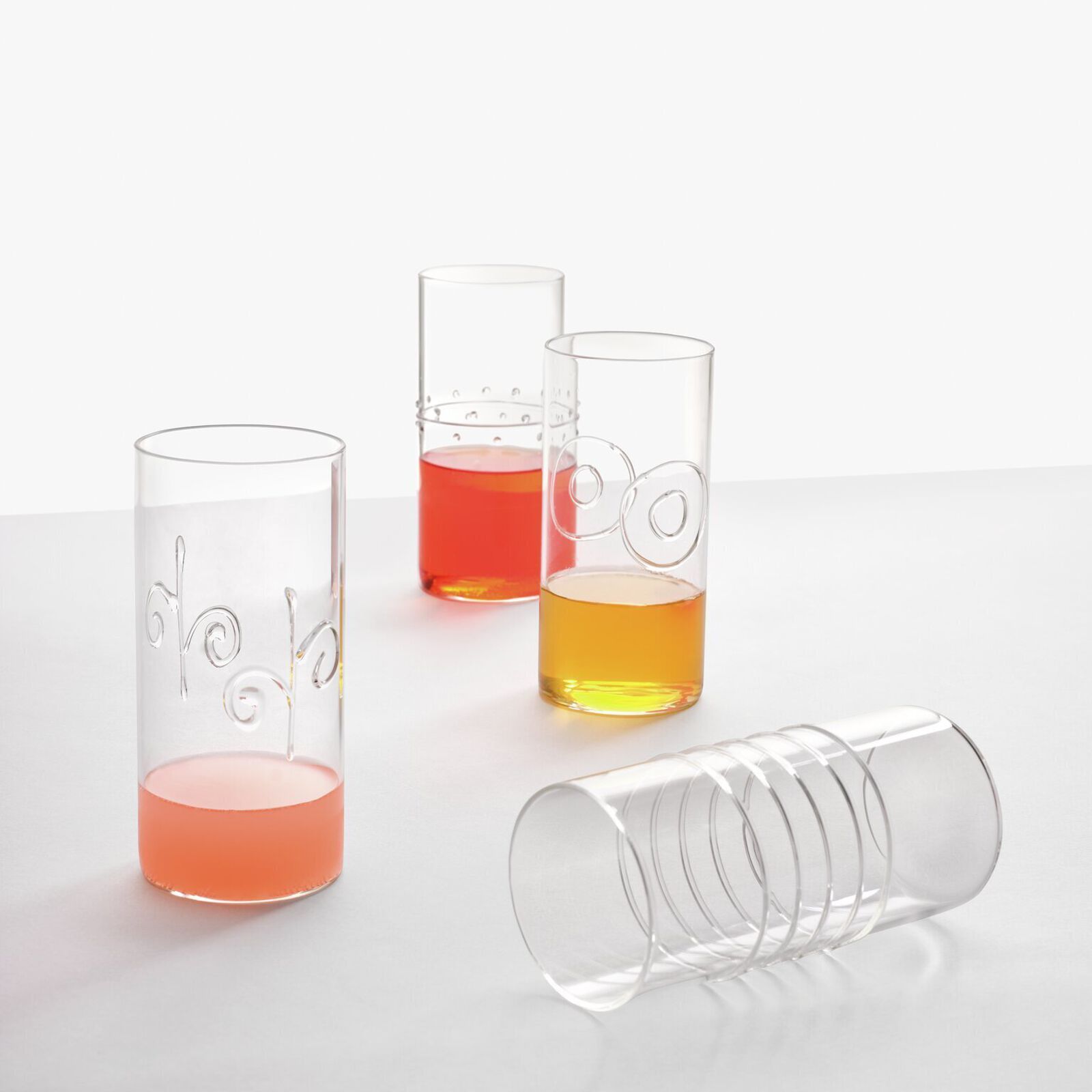 Long drink glass set 6 pcs image number null