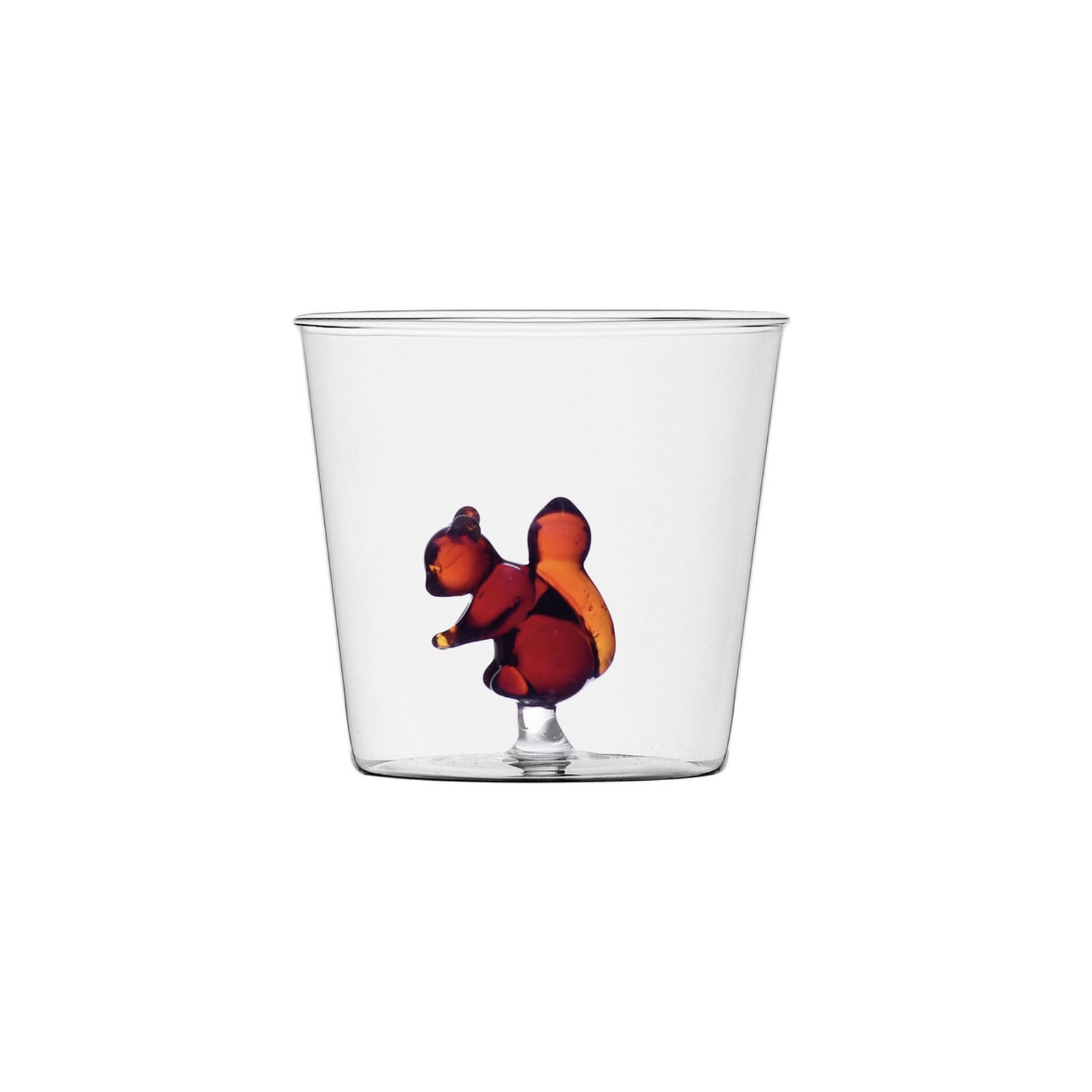 Water glass with squirrel image number null