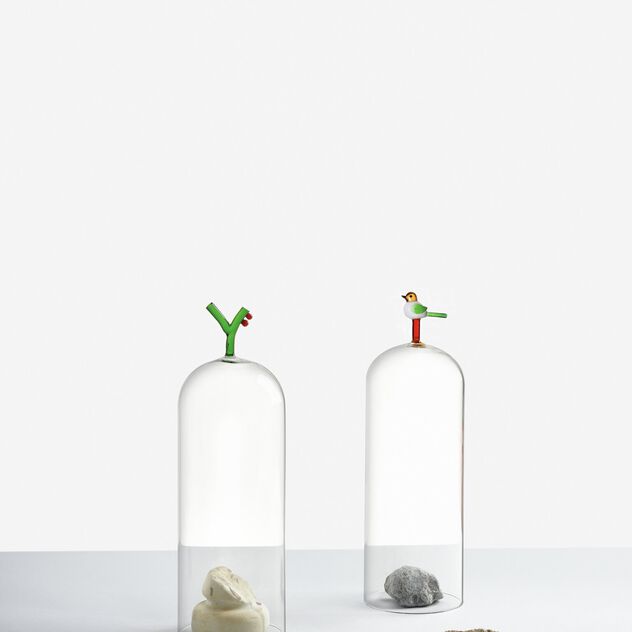 Cloche with bird image number 1
