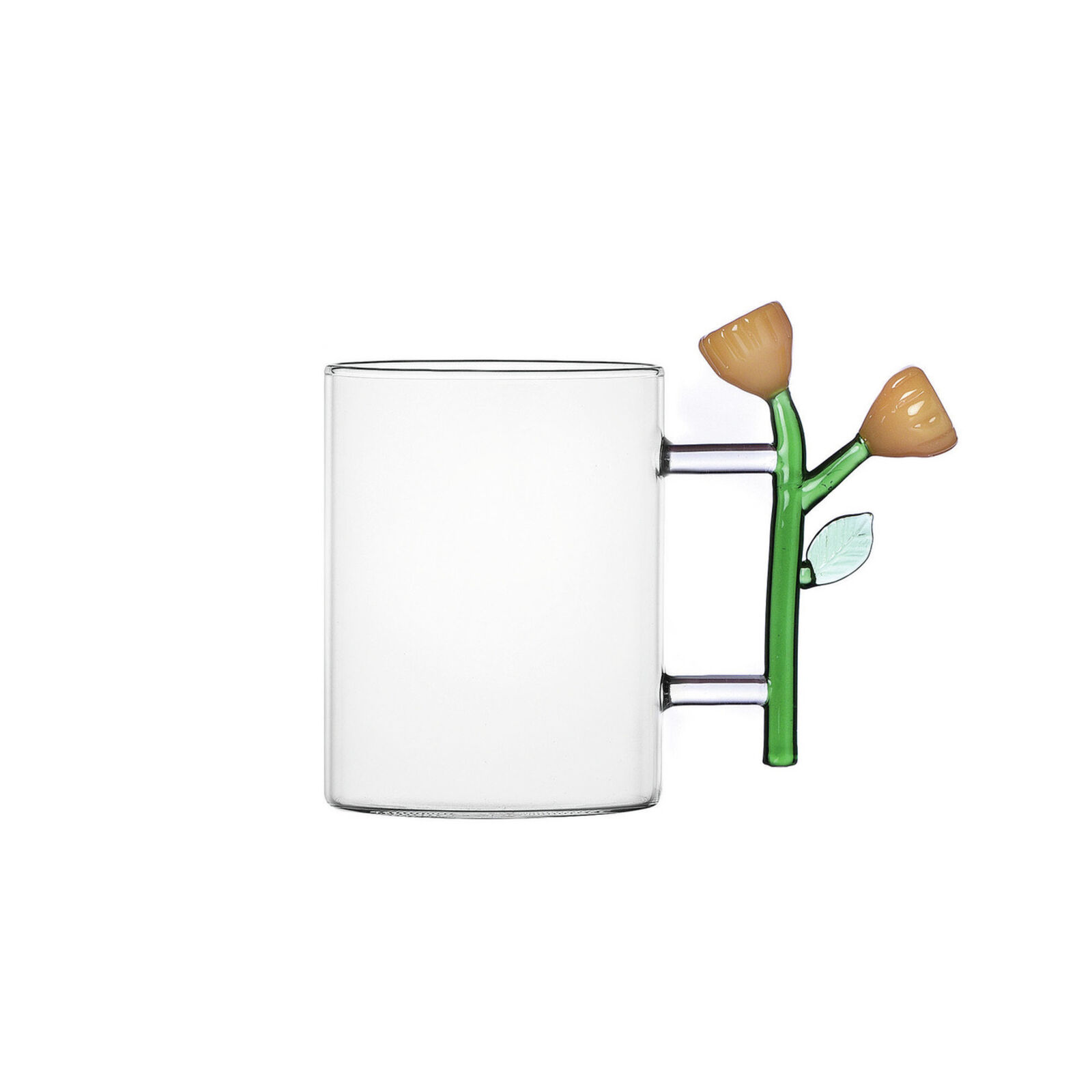 Mug with amber flower image number null