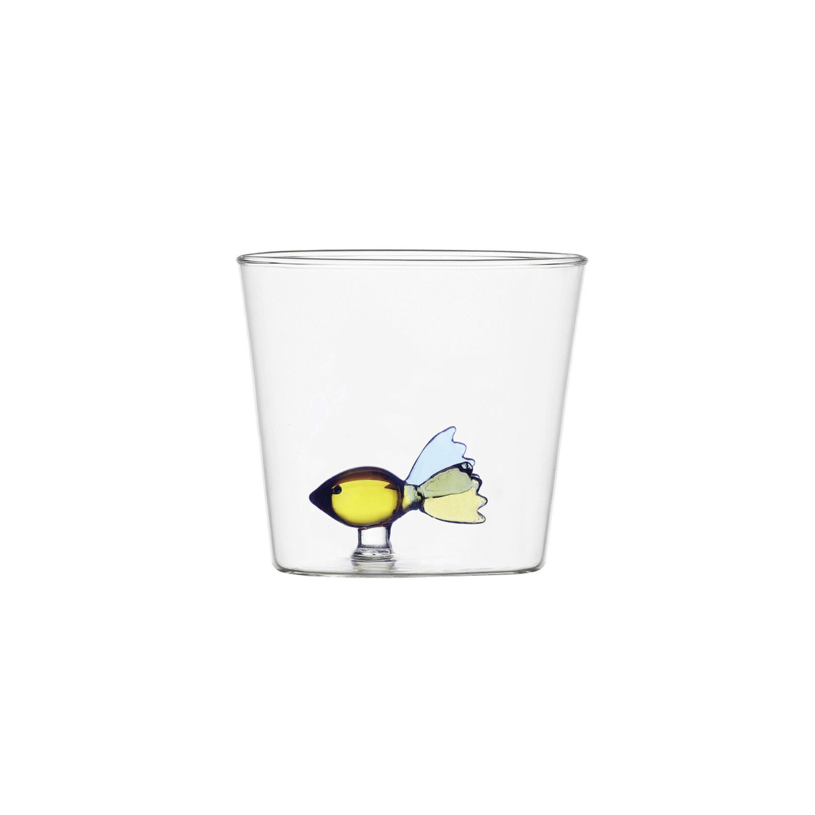 Water glass with fish image number null