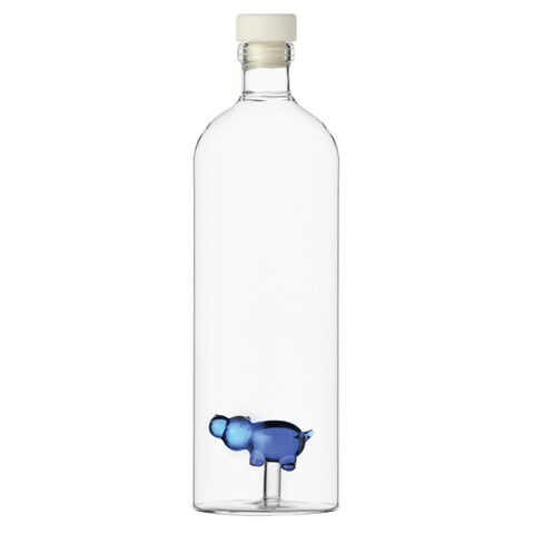 Bottle with hippopotamus