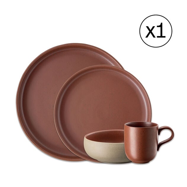 Dinnerware Set for 1 Person 4 Pieces image number 0