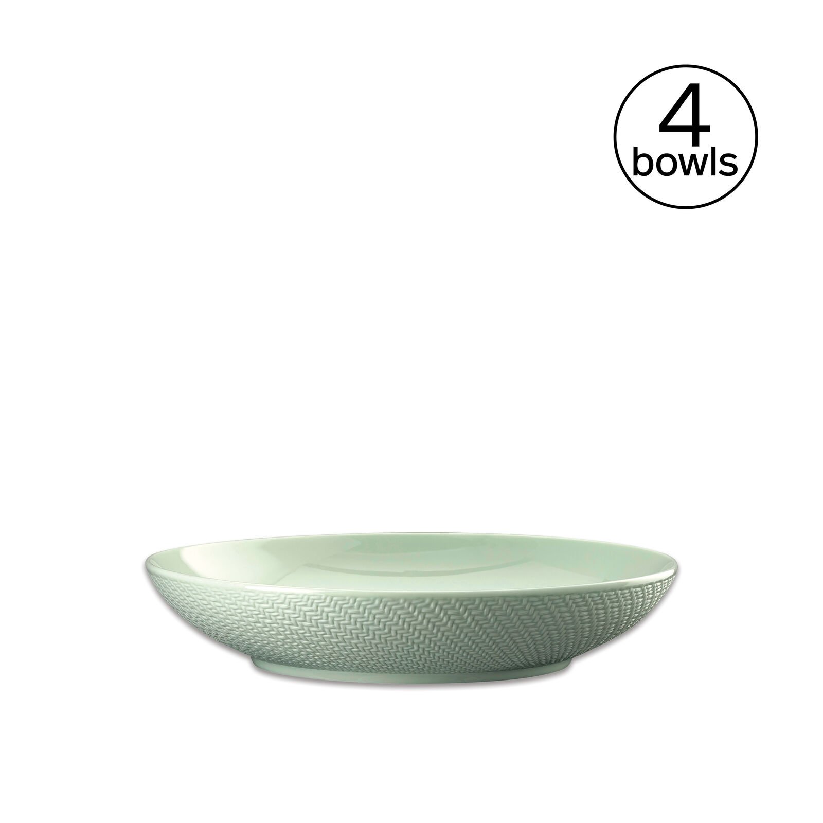 Deep Plate Set for 4 people 4 Pieces image number null