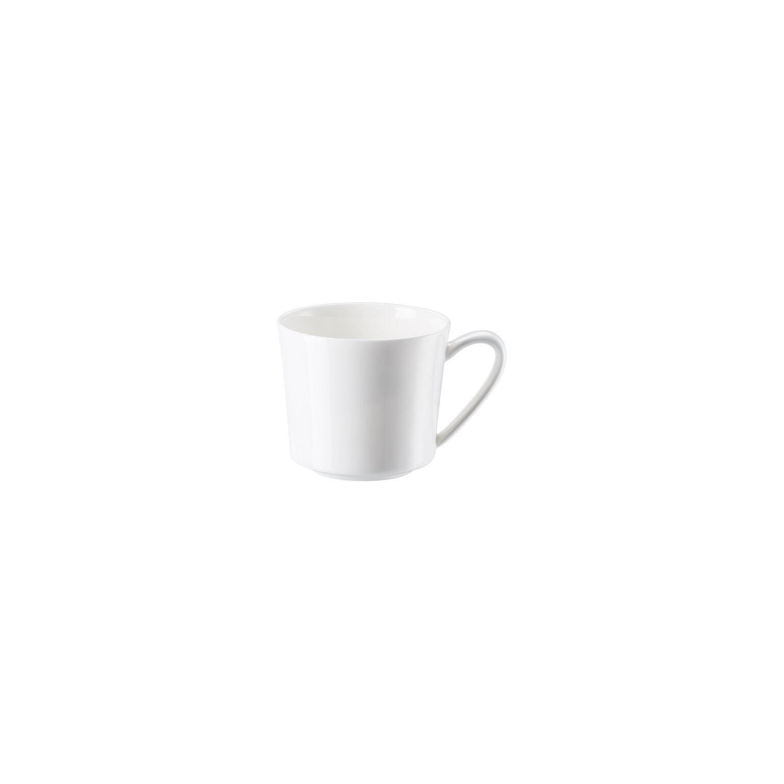 Rosenthal Porcelain, Coffee Cup, Jade Bone China Weiss