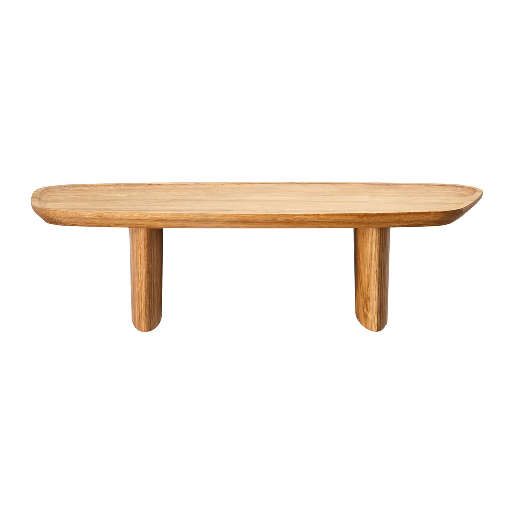Tray on foot 40 x 18 cm image number 1
