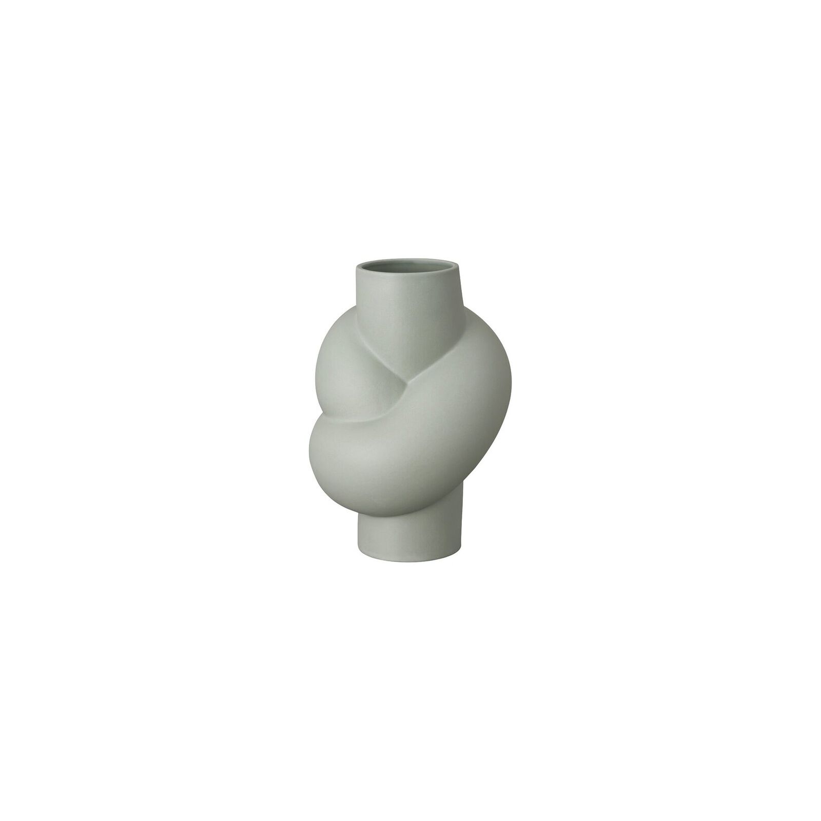 Vase (14 cm) from the Rosenthal Node Lava collection in porcelain. image number null
