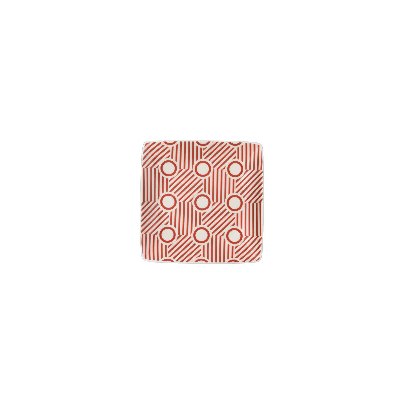 Square bowl (12 cm) from the Rosenthal Home Flower Farm Circles collection in porcelain. image number null