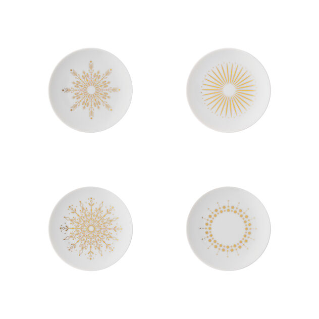 Set 4 plates flat 10 cm image number 0