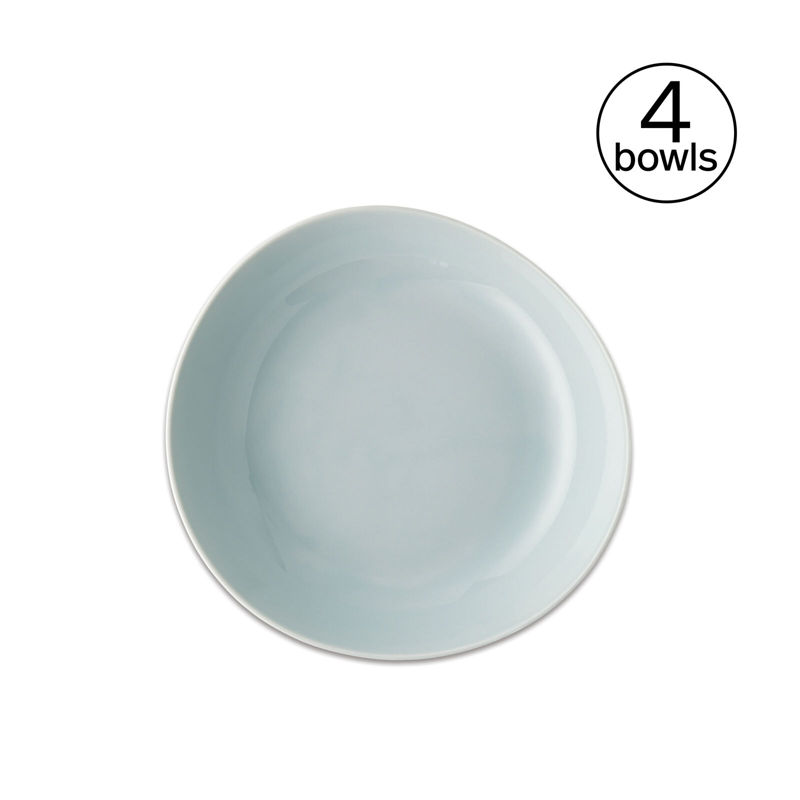 Deep Plate Set for 4 People 4 Pieces image number null
