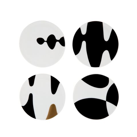 Coaster Set, porcelain