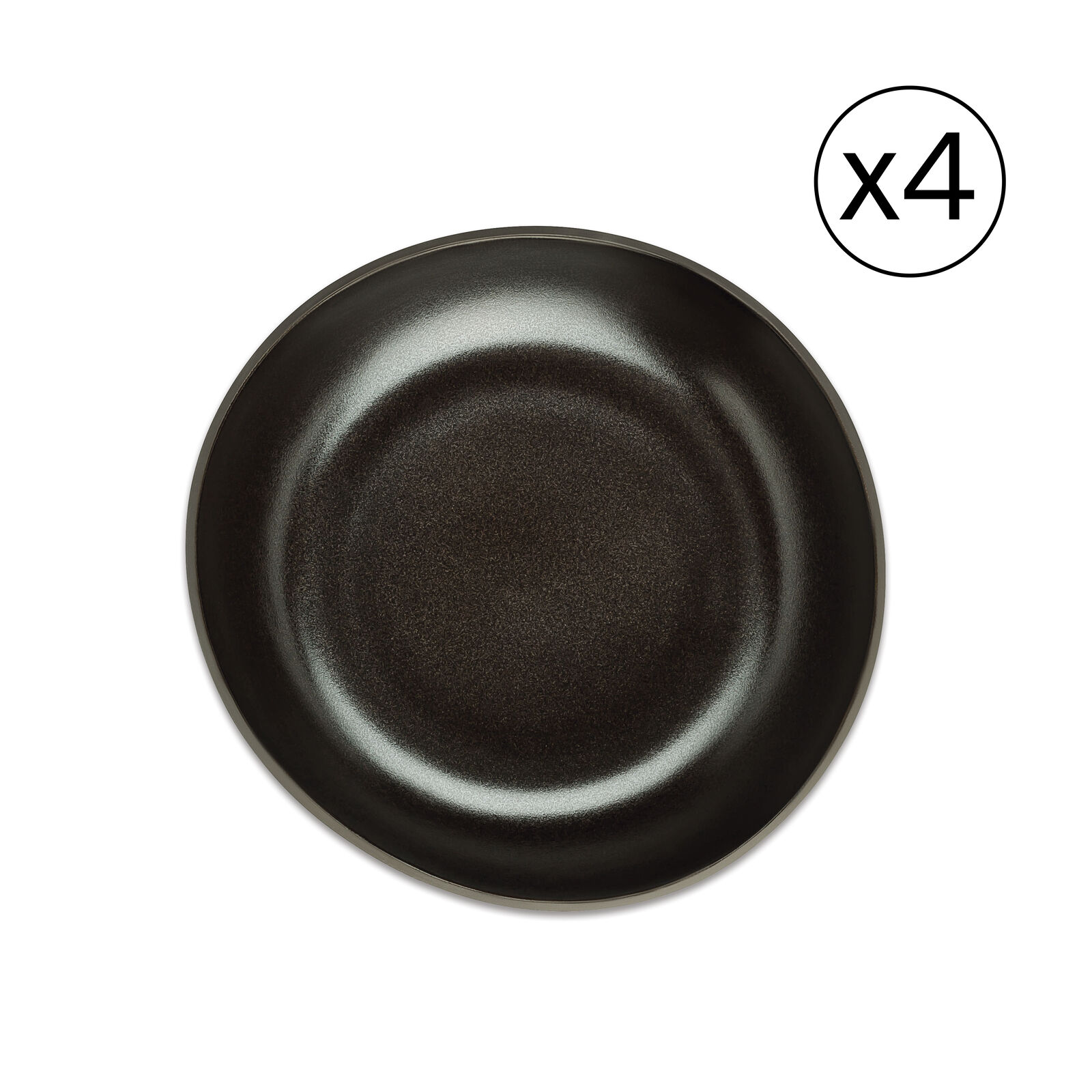 Deep Plate Set for 4 people 4 Pieces image number null