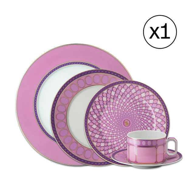 Dinnerware Set for 1 Person 5 Pieces image number 0