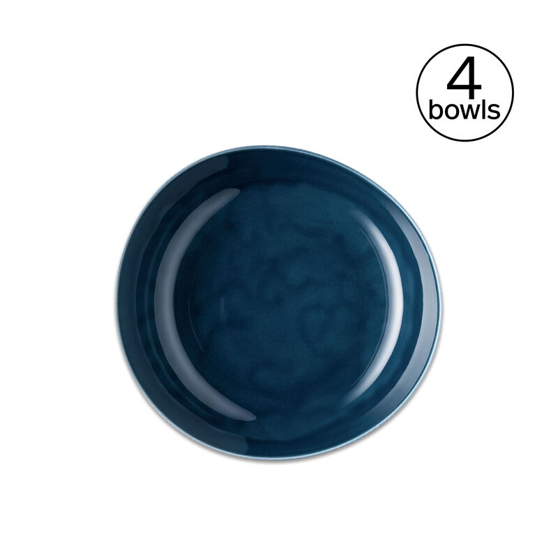 Deep Plate Set for 4 People 4 Pieces
