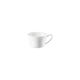 Cup (6 cm height, 8.70 cm diameter, 0.22 l) from the Rosenthal Jade Bone China Weiss collection.
