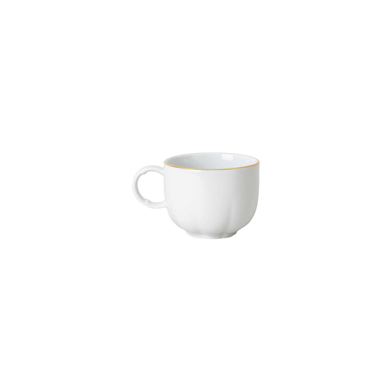 Cup (12 cm, 0.30 l) from the Rosenthal Sonetto Oro collection in porcelain. image number null