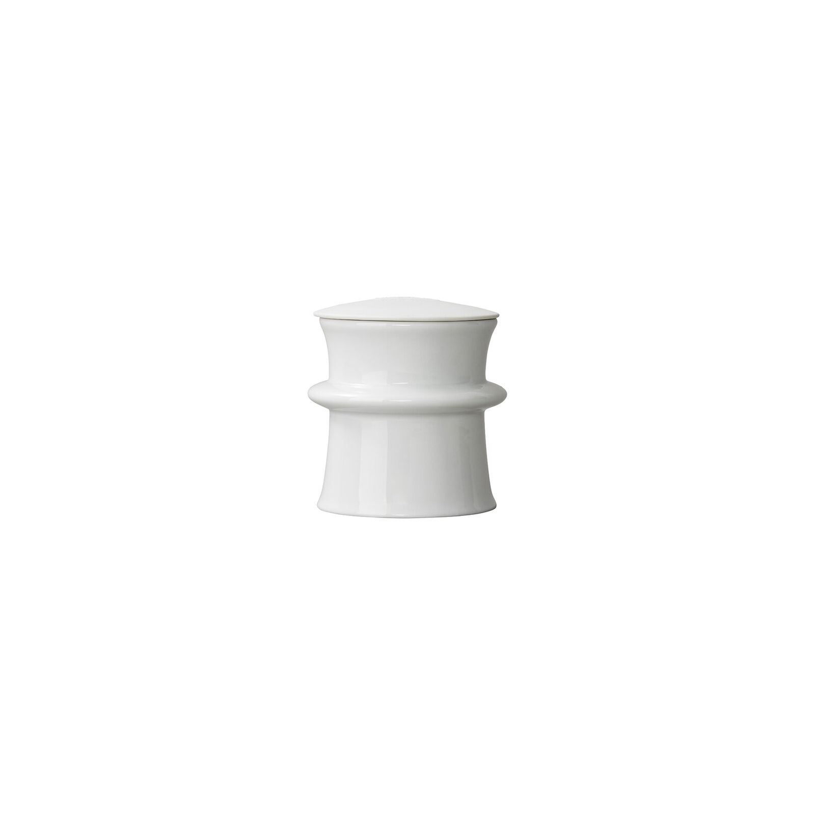 Small sugar bowl (10 cm) from the Rosenthal Rinki collection in glazed white porcelain. image number null