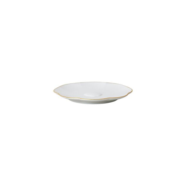 Kombi saucer (15.80 cm) from the Rosenthal Sonetto Oro collection in porcelain. image number 1