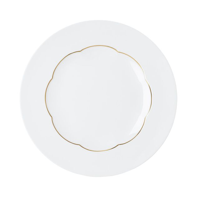 Charger plate (30 cm) from the Rosenthal Sonetto Oro collection in porcelain. image number 0