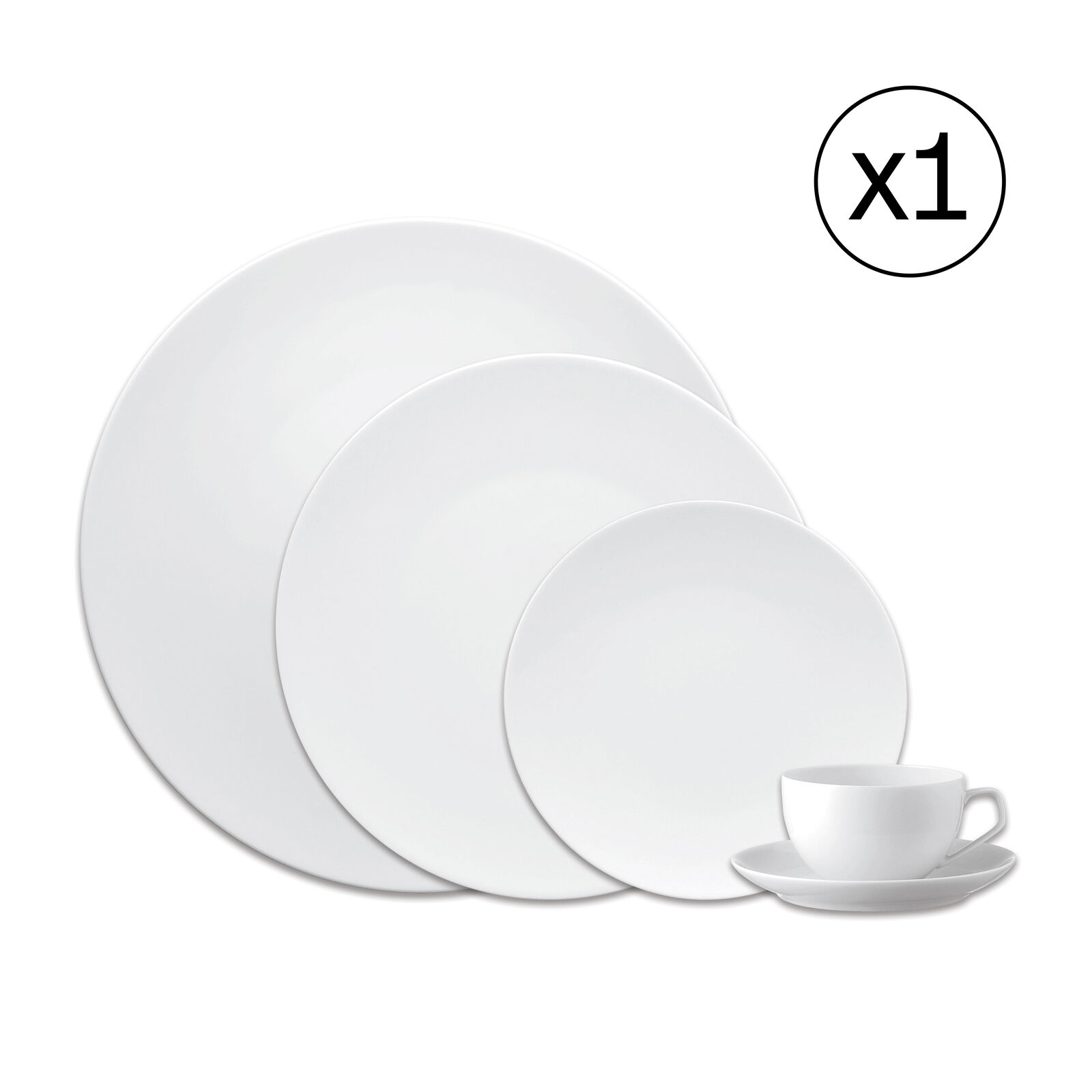 Dinnerware Set for 1 Person 5 Pieces image number null
