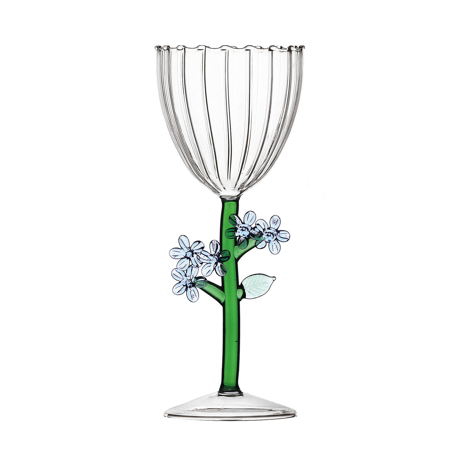 Optical Stemmed Wine Goblets set, 6 pieces image number null