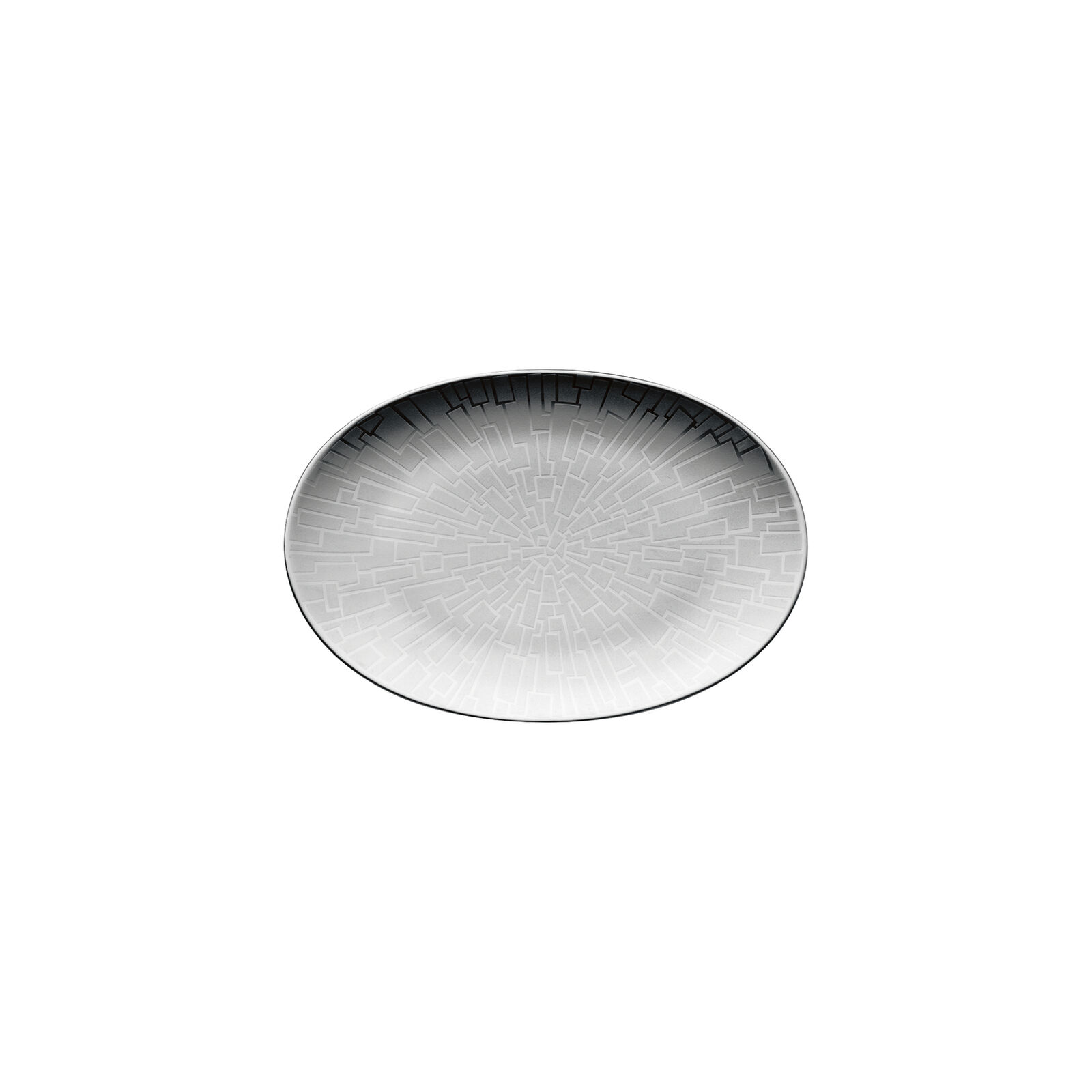 Rosenthal TAC 02 Skin Platinum Platter, 7 inch