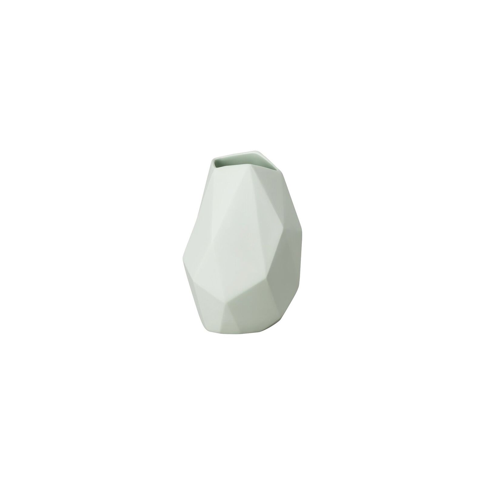 Vase (14 cm) from the Rosenthal Surface collection in Sea Salt decor, made of porcelain. image number null