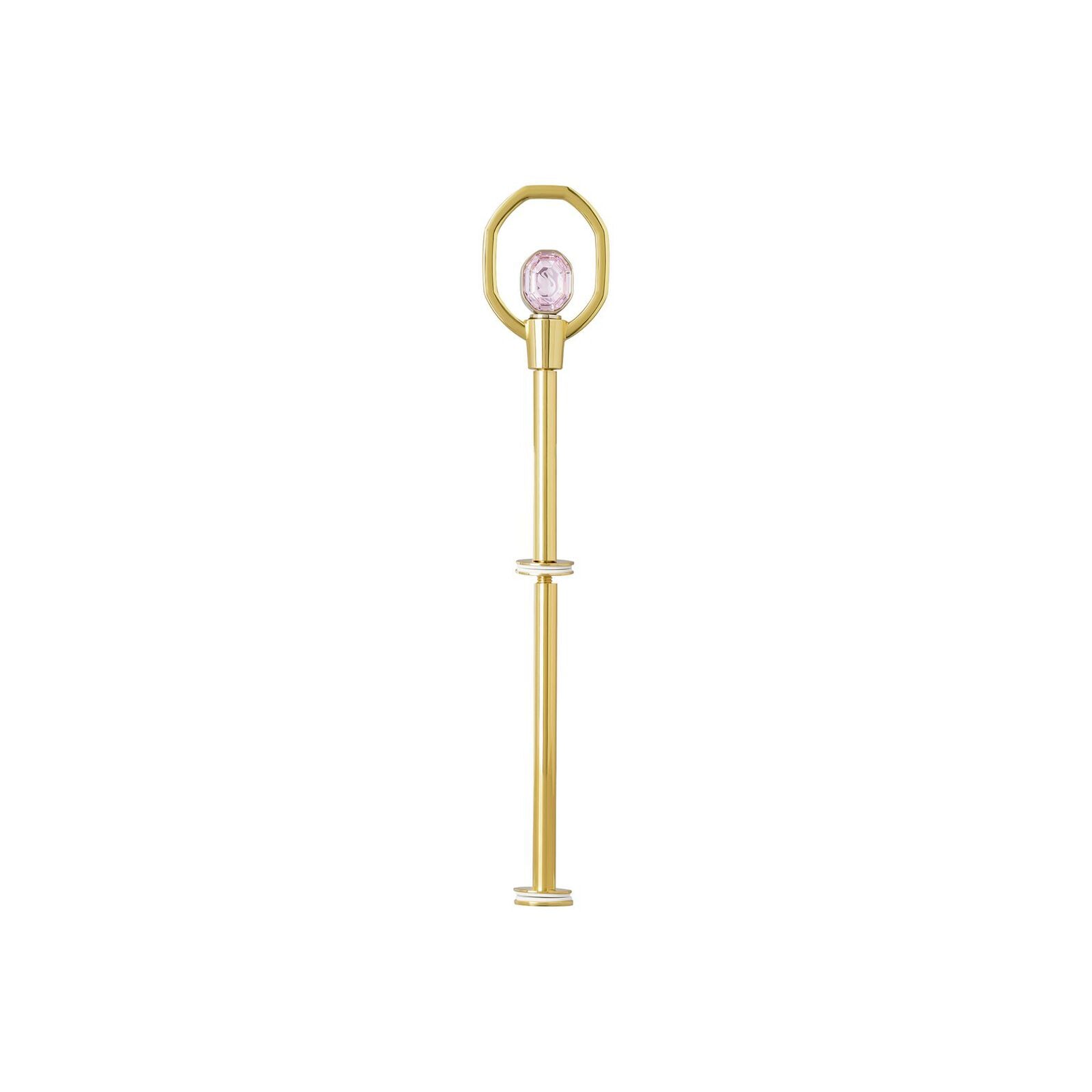 Two-tiered serving stand (25.2 cm) from the Swarovski IDYLLIA Marshmallow collection in porcelain. image number null
