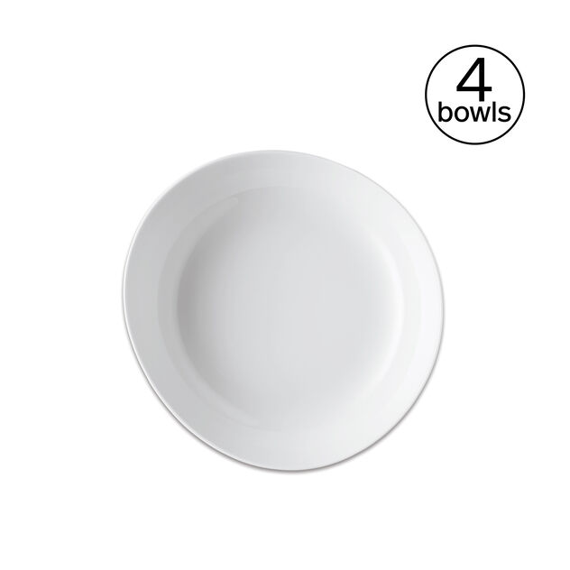 Deep Plate Set for 4 People 4 Pieces image number 0