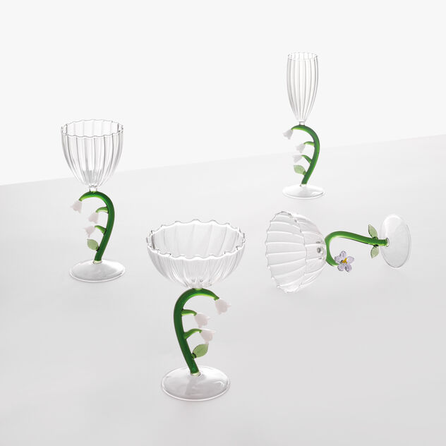 Optical Stemmed Wine Goblets set, 6 pieces image number 7