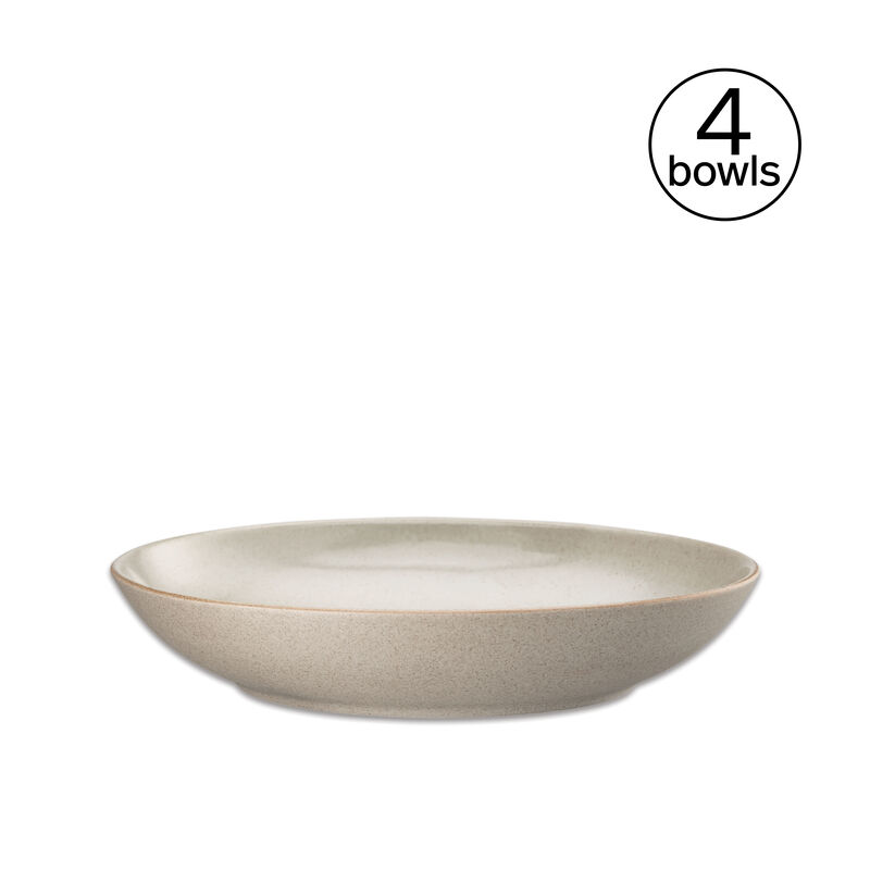 Deep Plate Set for 4 People 4 Pieces