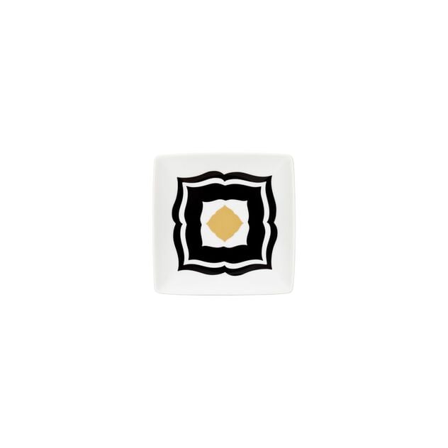 Square bowl (12 cm) from the Rosenthal Home Monochrome collection. image number 0