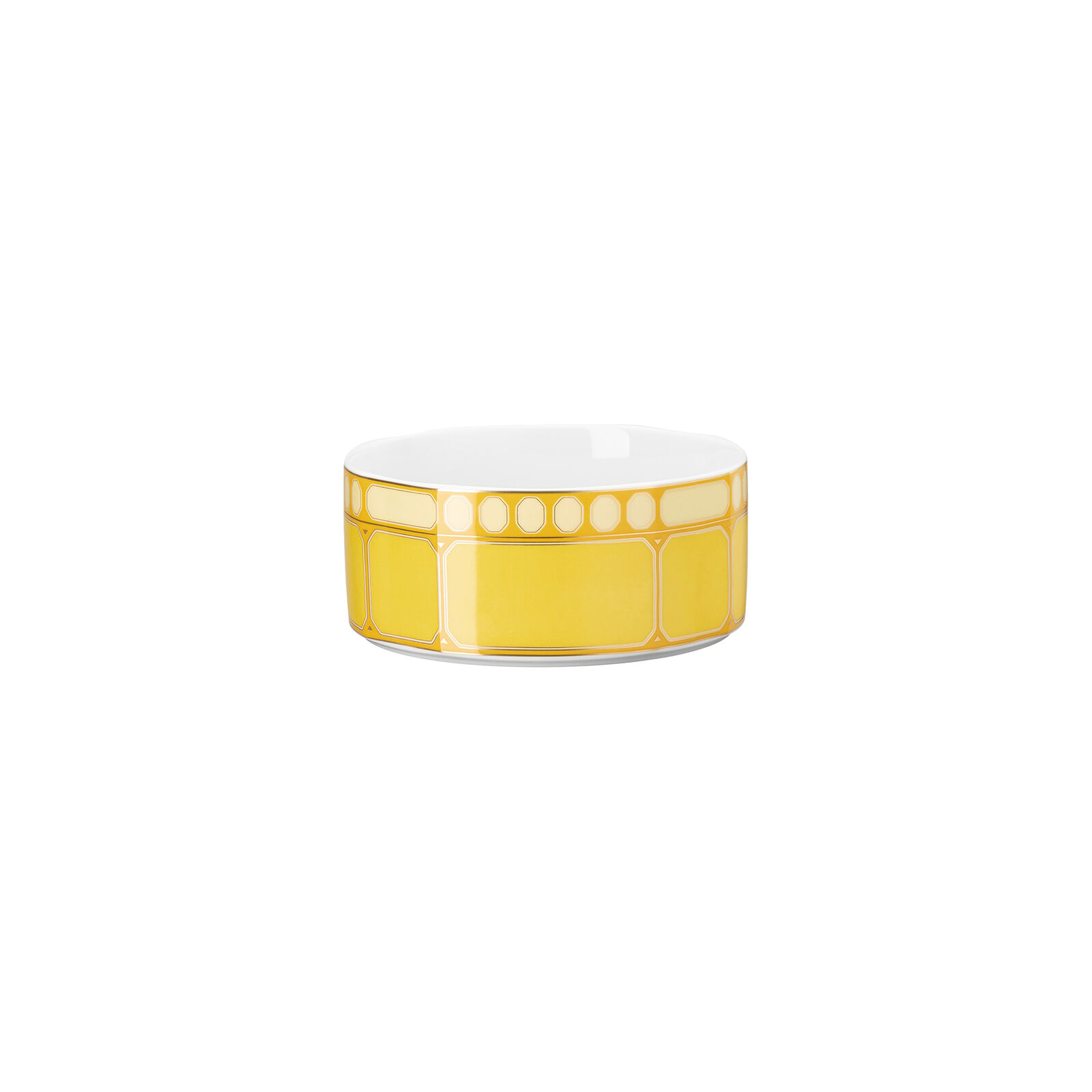 Cereal bowl (14 cm) from the Swarovski SIGNUM Jonquil collection in porcelain. image number null