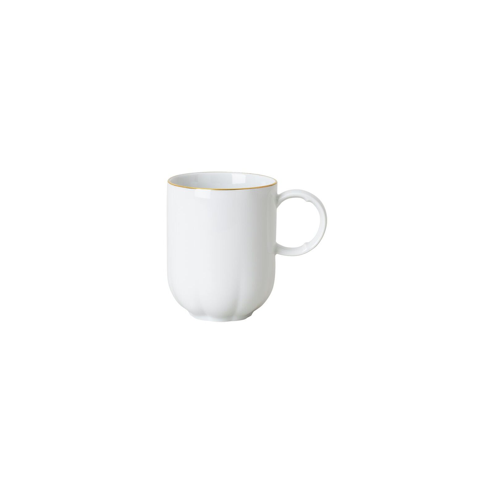 Mug (10.50 cm) from the Rosenthal Sonetto Oro collection in porcelain with a gold decor. image number null