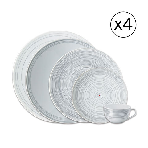 Dinnerware Set for 4 People 20 Pieces