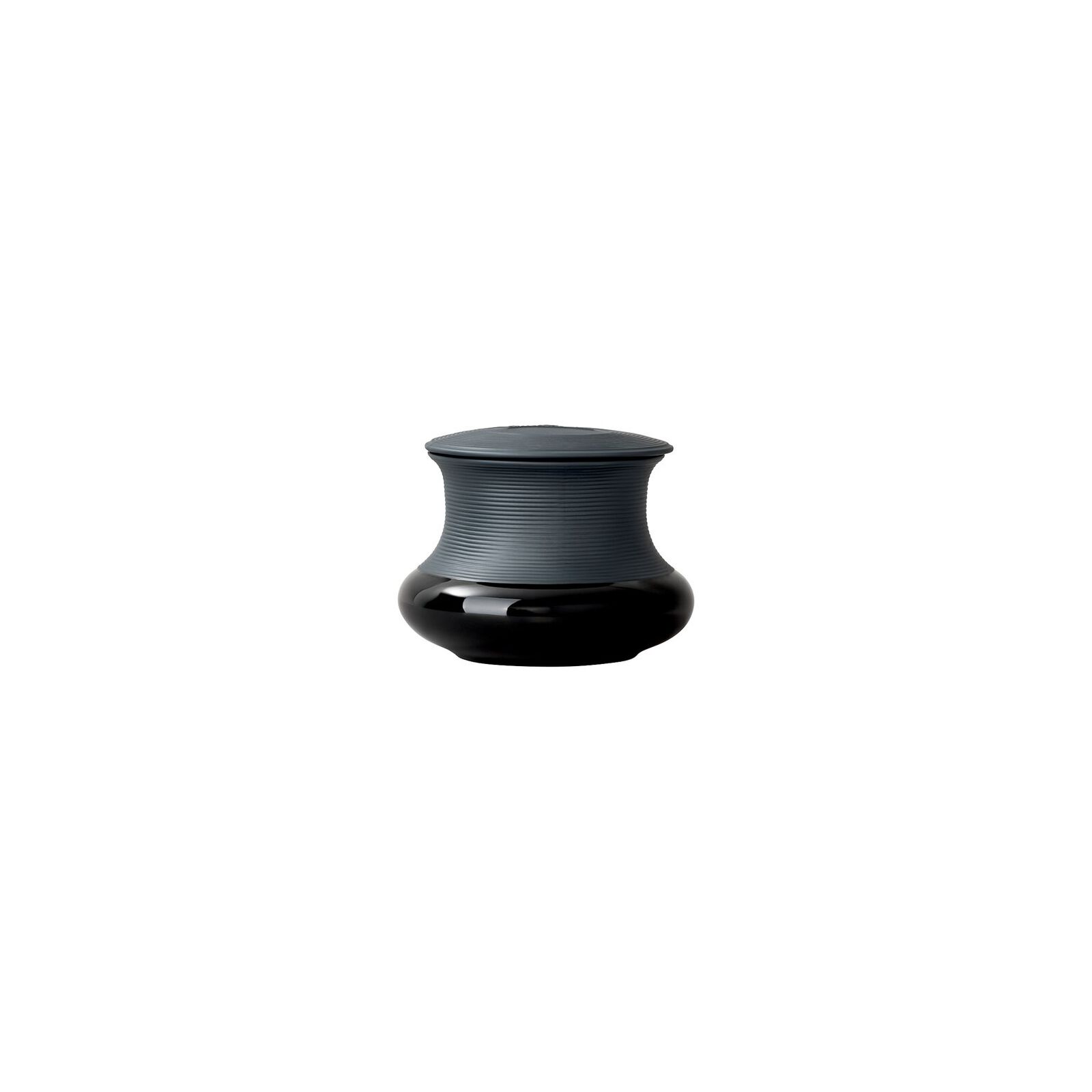Small bowl (10.40 cm) from the Rosenthal Viiva Schwarz collection in porcelain. image number null