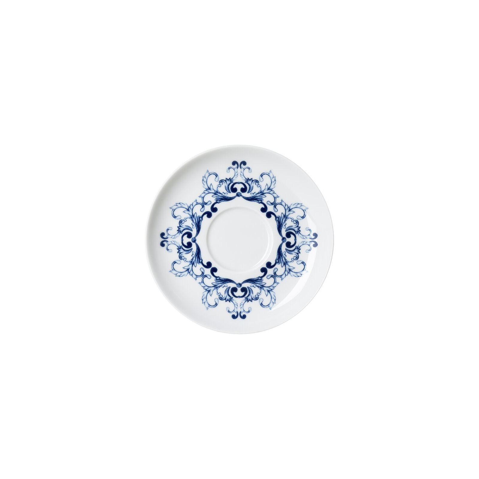 Saucer (14.80 cm) from the Rosenthal True Blue collection in porcelain. image number null