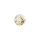 Espresso saucer (10.80 cm) from the Rosenthal Brillance Bone China Fleurs Sauvages collection.